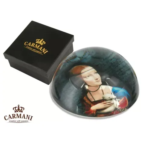 Półkula do kartek Carmani L. da Vinci - Dama z Łasiczką